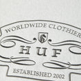 Load image into Gallery viewer, HUF Worldwide Clothiers Crew Heather Grey