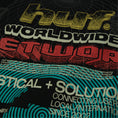 Load image into Gallery viewer, HUF Worldwide Network Crew Black
