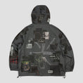 Load image into Gallery viewer, Wasted Paris Taunt Windbreaker Jacket Faded Black