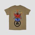 Load image into Gallery viewer, Welcome Bapholit Garment Dyed Printed T-Shirt Sage