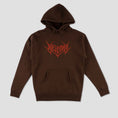 Load image into Gallery viewer, Welcome Big Splinter Printed Hood Brown / Red