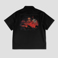 Load image into Gallery viewer, Welcome Fallen Angel Work Shirt With Back Patch Black