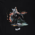 Load image into Gallery viewer, Welcome Horseman Boxy Printed T-Shirt Black