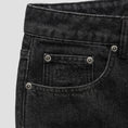 Load image into Gallery viewer, Welcome Immortal Loose Straight Leg Denim Washed Black