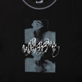 Load image into Gallery viewer, Welcome Scan Contrast Stitch Thermal Longsleeve T-Shirt Black