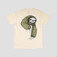Load image into Gallery viewer, Welcome Sloth Printed T-Shirt Bone / Sage