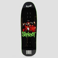 Load image into Gallery viewer, Welcome X Slipknot 9.67 Self-Titled Skateboard Deck Black / Green Dip
