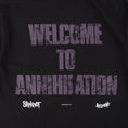 Load image into Gallery viewer, Welcome X Slipknot Annihilation T-Shirt Black