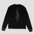 Load image into Gallery viewer, Welcome X Slipknot Mask Contrast Stitch Thermal Longsleeve T-Shirt Black / White