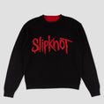 Load image into Gallery viewer, Welcome X Slipknot Slipknot Overprint Knit Sweater Black / Red