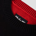 Load image into Gallery viewer, Welcome X Slipknot Slipknot Overprint Knit Sweater Black / Red