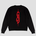 Load image into Gallery viewer, Welcome X Slipknot Slipknot Overprint Knit Sweater Black / Red