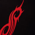 Load image into Gallery viewer, Welcome X Slipknot Slipknot Overprint Knit Sweater Black / Red