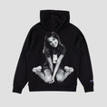 Load image into Gallery viewer, Welcome X Britney Flower Pigment-Dyed Hood Black