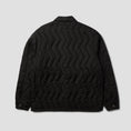 Load image into Gallery viewer, HUF Zig Zag Quilted Chore Jacket Black