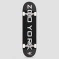 Load image into Gallery viewer, Zoo York 7.75 OG 95 Logo Block Complete Skateboard Black / White