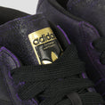 Load image into Gallery viewer, adidas Kader Pro Model ADV Skate Shoes Core Black / Core Black / Dark Purple
