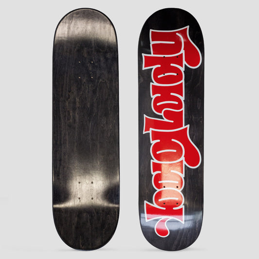 Baglady 8.125 Throw Up Logo Skateboard Deck Black