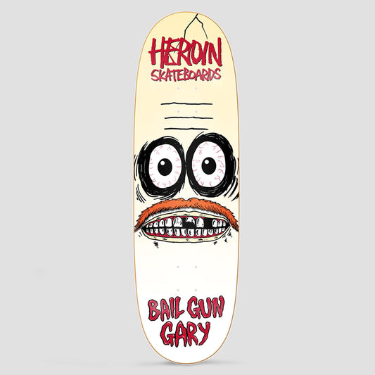 Heroin 9.75 Bail Gun Gary 3 Skateboard Deck