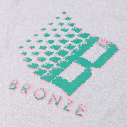 Bronze B Logo T-Shirt Heather Grey