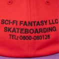 Load image into Gallery viewer, Sci-Fi Fantasy Business Post Cap Red / Violet