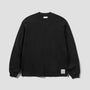 Butter Goods Waffle Longsleeve Top Black