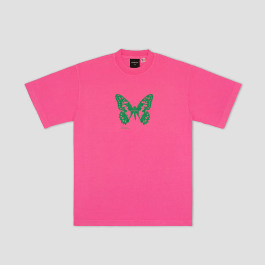 Bye Jeremy Butterfly T-Shirt Pink