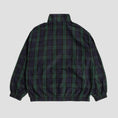 Load image into Gallery viewer, HUF Camden Plaid Track Jacket Navy Plaid