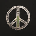 Load image into Gallery viewer, Come To My Church Alien Peace T-Shirt Black