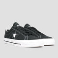 Load image into Gallery viewer, Converse One Star Pro OX Shoes Black / Black / White