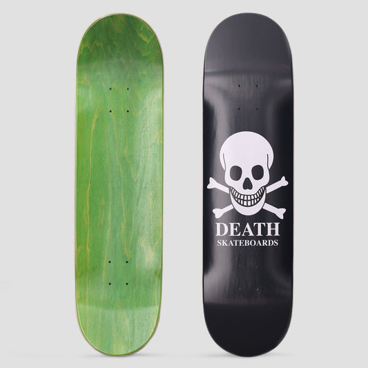 Death Skateboards 8 OG Skull Black Skateboard Deck