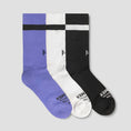 Load image into Gallery viewer, Former Franchise 3-Pack Sock Multi