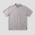 Load image into Gallery viewer, Former Reynolds Stripe Shortsleeve Shirt Choc