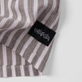 Load image into Gallery viewer, Former Reynolds Stripe Shortsleeve Shirt Choc