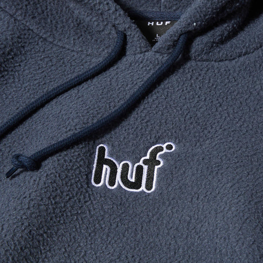 HUF Griffith Hooded Fleece Blue Night