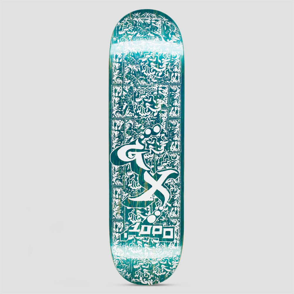 GX1000 8.5 Mono Carlyle Skateboard Deck White – Slam City Skates 