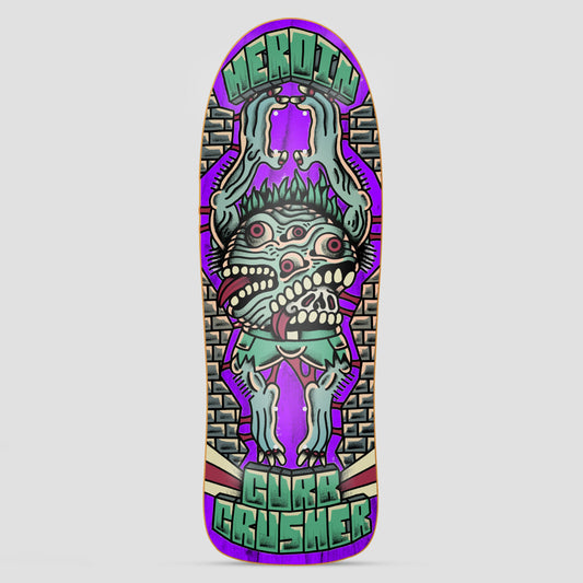 Heroin 10.25 Curb Crusher X Crawe Skateboard Deck