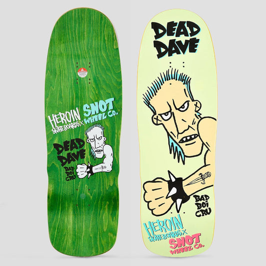 Heroin 10.1 Dead Dave Bad Boi Skateboard Deck
