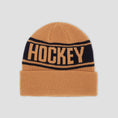 Load image into Gallery viewer, Hockey Stripe Beanie Mustard
