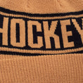 Load image into Gallery viewer, Hockey Stripe Beanie Mustard