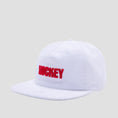 Load image into Gallery viewer, Hockey Corduroy 5 Panel Cap White