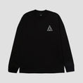 Load image into Gallery viewer, HUF Triple Triangle Longsleeve T-Shirt Black