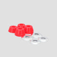 Load image into Gallery viewer, Independent 88A Soft Conical Bushings Red
