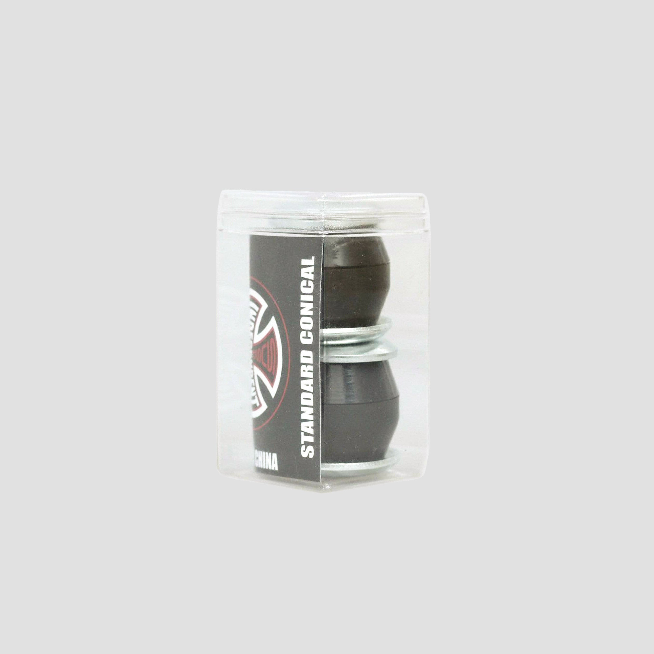 Coussinets Coniques Independent Standard – Dureté 94a, Lot De 2 Paires Avec Rondelles – Noir – Pour Trucks De Skateboard, Flexibilité Adaptable
