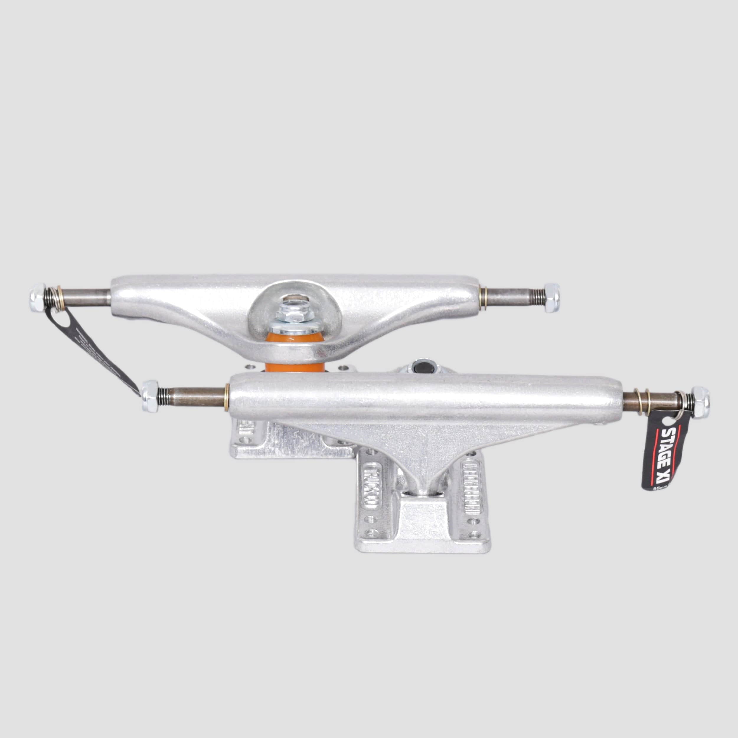 Trucks Independent Stage 11 Raw Silver 169 - Paire De Trucks Skateboard