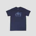 Load image into Gallery viewer, Krooked Arketype Raw T-Shirt Navy