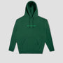 Sci-Fi Fantasy Logo Hood Dark Green