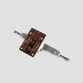 Load image into Gallery viewer, Lurpiv 3 Solid 145 Skateboard Trucks Polished / Brown