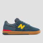 New Balance Jamie Foy 306 Cupsole Skate Shoes Shadow Blue / Yellow