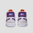 Load image into Gallery viewer, Nike SB Zoom Blazer Mid ISO Skate Shoes White / Court Purple